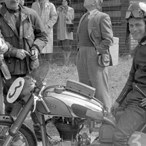 Geoff Tanner (Norton) 1954 Junior Clubman TT