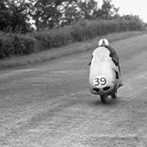 Geoff Tanner (Norton) 1957 Junior Ulster Grand Prix