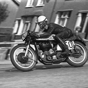 Geoff Wilson (Norton) 1958 Senior Manx Grand Prix