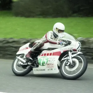 George Adams (Yamaha) at Greeba Bridge George Adams (Yamaha) at Greeba Bridge