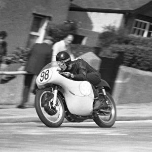 George Barnacle (AJS) 1962 Junior Manx Grand Prix