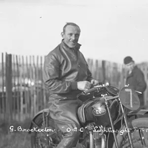 George Brockerton (O. E. C. ) 1034 Lightweight TT
