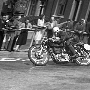 George Brown (AJS) 1953 Junior TT