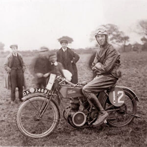 George Denley (Velocette) 1922 Lightweight TT