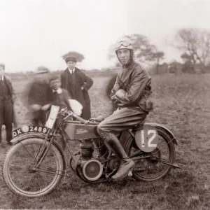 George Denley (Velocette) 1922 Lightweight TT