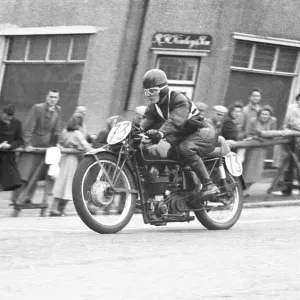 George Longman (Velocette) 1954 Junior Manx Grand Prix George Longman (Velocette) 1954 Junior Manx Grand Prix
