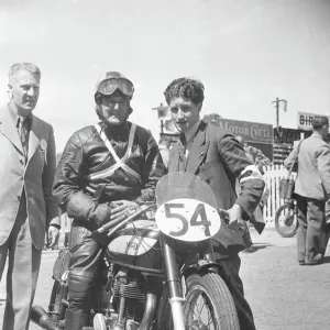 George Morrison (Norton) 1949 Junior TT