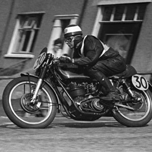George Salt (AJS) 1953 Junior Manx Grand Prix