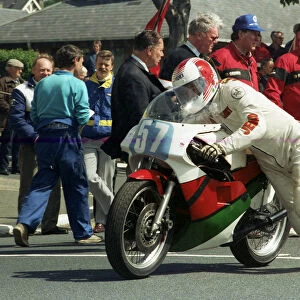 Gerry Jenkins (Yamaha) 1990 Classic Manx Grand Prix