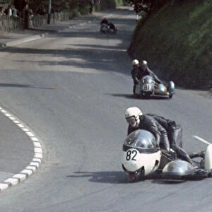 Gordon Fox & Simon Greensmith (Triumph spl) 1967 Sidecar TT