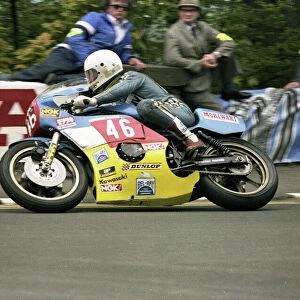 Graeme Crosby (Morwaki Kawasaki) 1979 Formula One TT