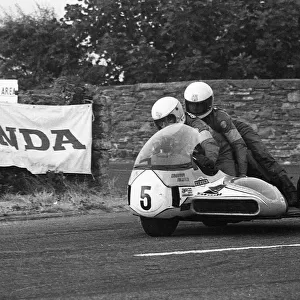 Graham Hilditch & Kevin Littlemoore (Yamaha) 1975 Southern 100