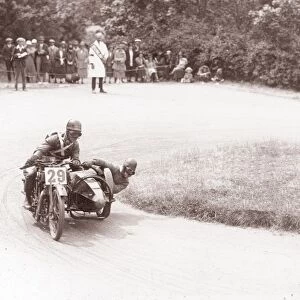 Graham Walker (Sunbeam) 1925 Sidecar TT
