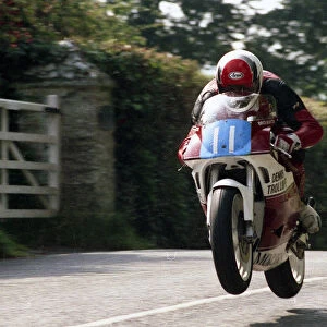 Greg Broughton (Yamaha) 1993 Junior Manx Grand Prix