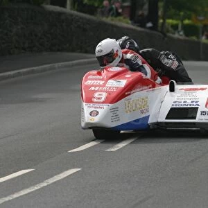 Greg Lambert & Jason Crowe (GLR Honda) 2012 Sidecar TT