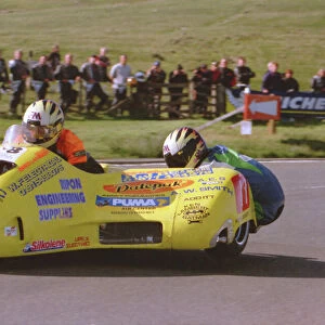 Greg Lambert & Leigh Aubrey (Windle Yamaha) 1999 Sidecar TT