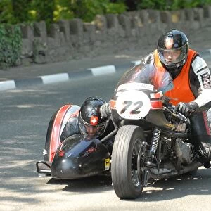 Guido Reichmuth & Zita Gwerder (Ducati) 2012 Pre TT Classic