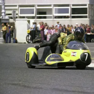 Gustav Pape & Franz Kallenberg (Konig) 1976 500cc Sidecar TT