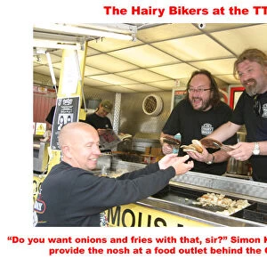The Hairy Bikers at the TT