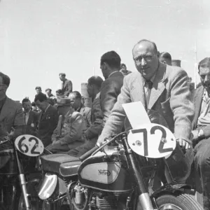 Harold Daniell (Norton) 1947 Senior TT