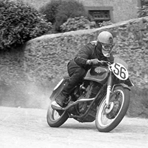 Harry Plews (AJS) 1955 Junior TT
