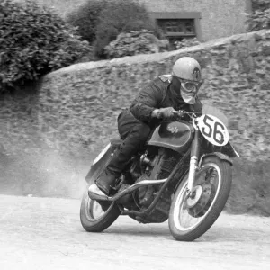 Harry Plews (AJS) 1955 Junior TT