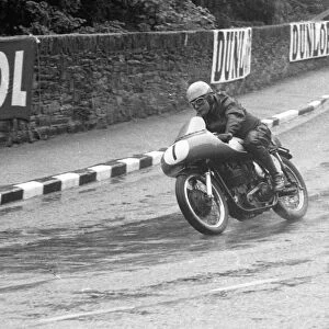Harry Plews (Norton) 1956 Junior TT