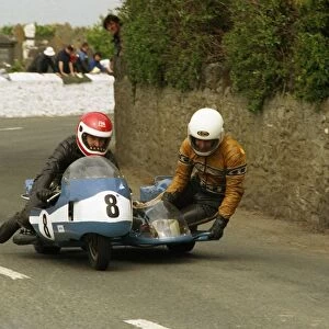Harvey Garton & Steve Woodward (BSA) 1988 Pre TT Classic