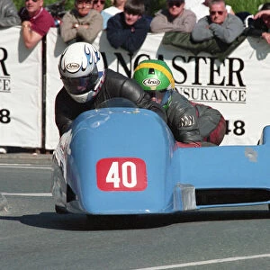 Helmut Lunemann & Chris McGahan (Ireson) 1999 Sidecar TT