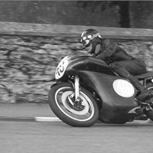 Ian Ablett (AJS) 1963 Junior Manx Grand Prix