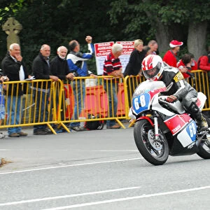 Ian Draper (Yamaha) 2013 Classic TT Lap of Honour