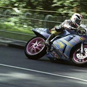 Ian King (Harris Honda) 1993 Supersport 400 TT