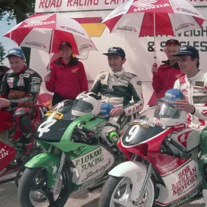 Ian Lougher Honda Robert Dunlop Owen McNally (Honda)