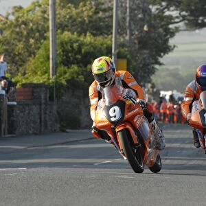 Ian Lougher (Jackson) and Roy Richardson (Honda) 2009 Post TT
