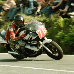 Ian Lougher (Suzuki) 1984 Production TT