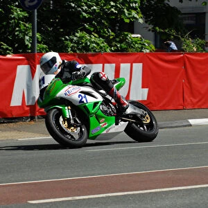Ian Mackman (Kawasaki) 2013 Supersport TT