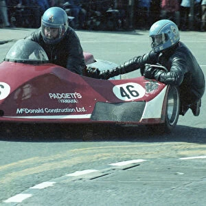Ian McDonald & Anthony Kemp (Yamaha) 1981 Sidecar TT