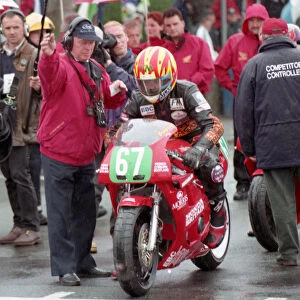 Ian Simpson (Honda) 1998 Lightweight 400 TT