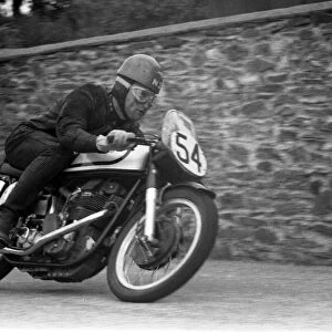 Ian Yeates (Norton) 1957 Junior TT