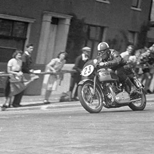 ivan Wicksteed (Triumph) 1951 Senior Clubman TT