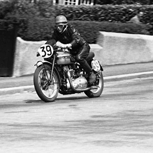 Ivor Lloyd (Triumph) 1953 Senior Clubman TT