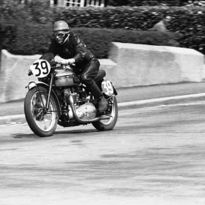 Ivor Lloyd (Triumph) 1953 Senior Clubman TT