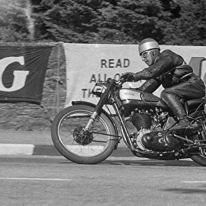 J H Parker (Norton) 1951 Senior Clubman TT