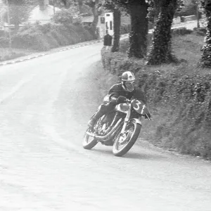 Jack Hedley (Norton) 1954 Clubman TT Ginger Hll