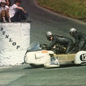 Jack Philpot & R W Turrington (Norton) 1969 500 Sidecar TT