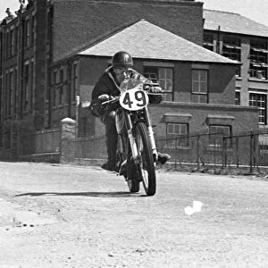 Jack Slater (AJS) 1950 Junior TT