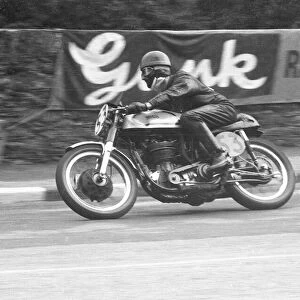 Jack Trustham (Norton) 1960 Senior Manx Grand Prix