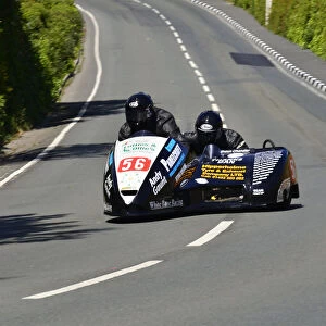 James Noble & Shaun Chandler (MR Equipe Suzuki) 2015 Sidecar TT