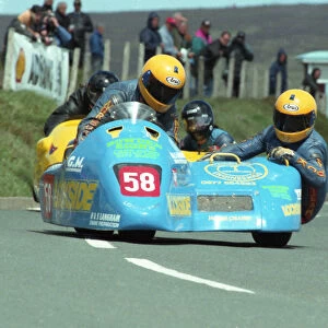James Norbury & Norman Elcock (Jacobs Yamaha) 1995 Sidecar TT