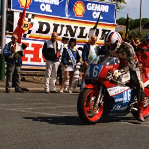 James Rae (Yamaha) 1989 Junior TT